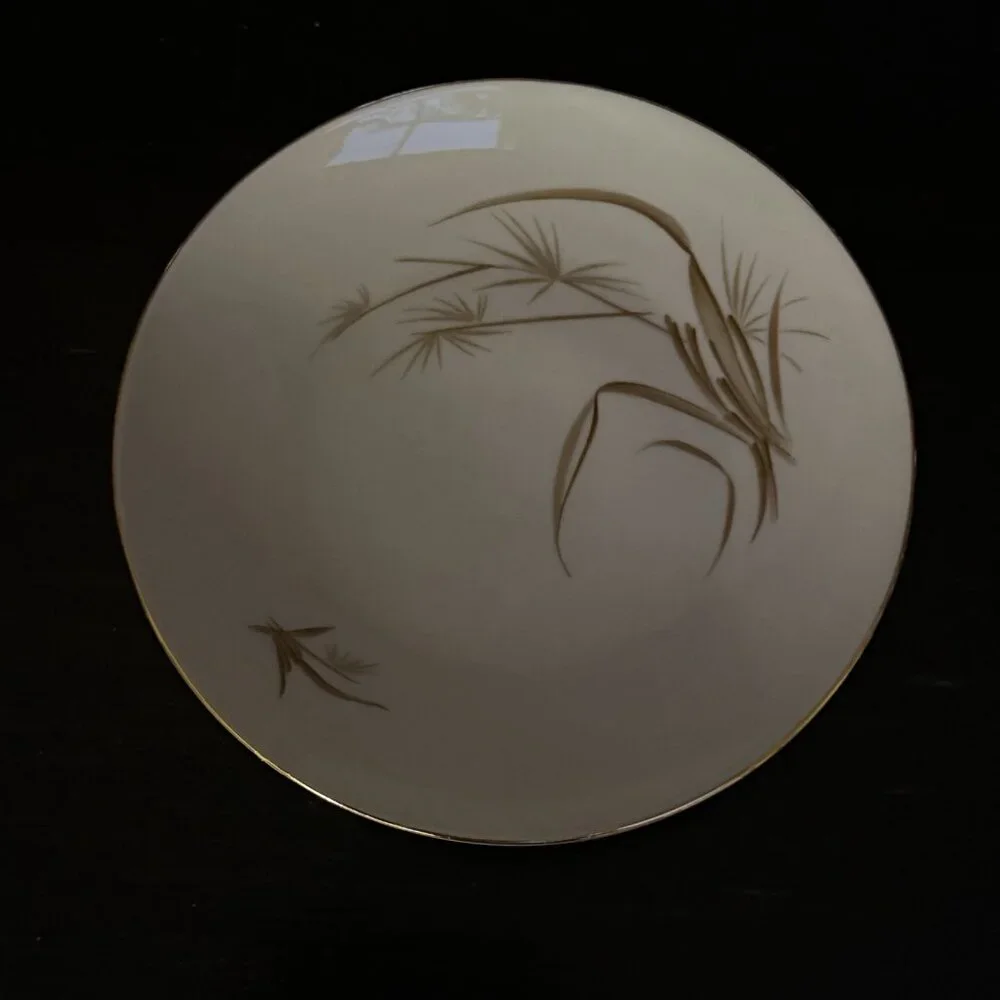 4 Winterling Marktleuthen Bavaria Decorative Dessert Plate Ballet 92 Wheat Gold